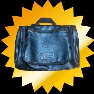 Penguin Munsingwear - Men’s Toiletry Bag - Leather - Black